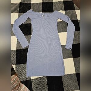 Skims soft lounge dress long sleeve